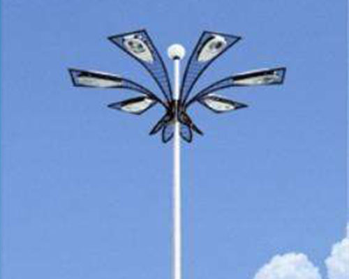 阿拉尔农场高杆灯