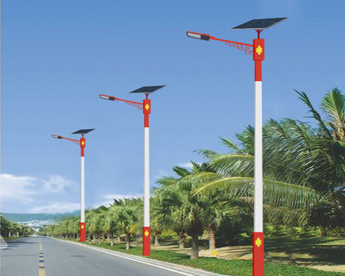 阿拉尔农场民族特色路灯