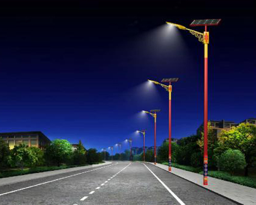 阿拉尔农场民族特色路灯